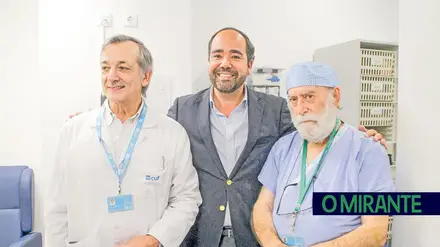 João Leite descobre em visita à CUF médico que o salvou em criança