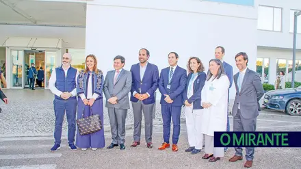 João Leite agradece trabalho da CUF que serve Santarém com tecnologias de ponta