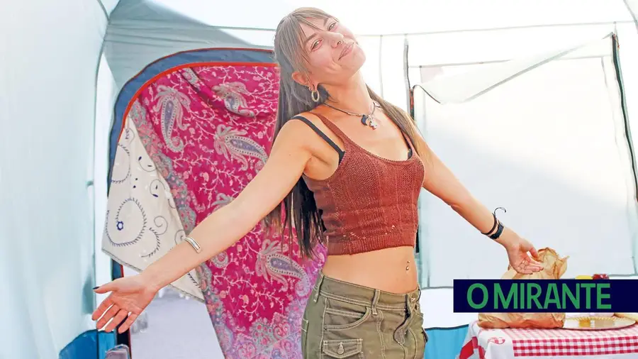 Durante um fim-de-semana de Agosto, a aldeia do Souto