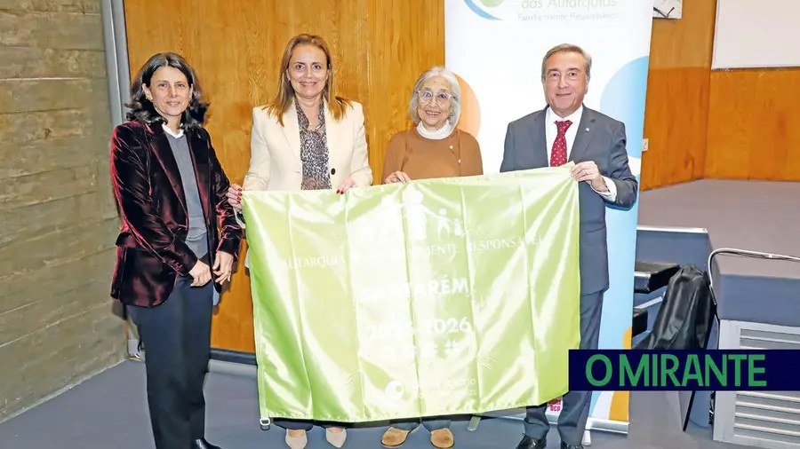 O município de Santarém foi um dos contemplados com a Bandeira Verde