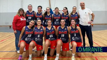 Santarém Basket reforça liderança na 2ª Divisão feminina