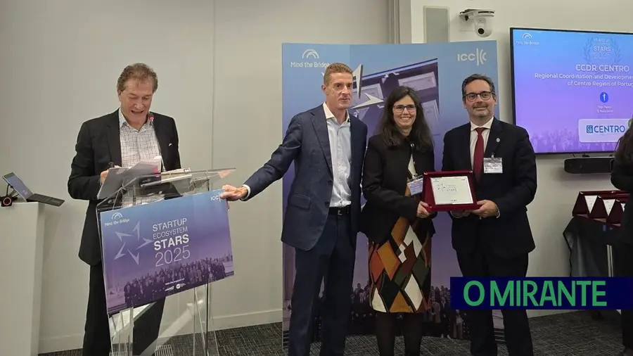 Ecossistema de inovação da Região Centro recebe distinção internacional