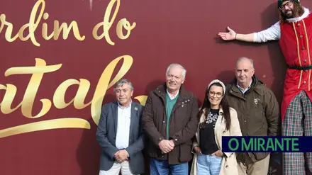 Azambuja inaugurou o “Jardim do Natal” que promete muita animação até Janeiro