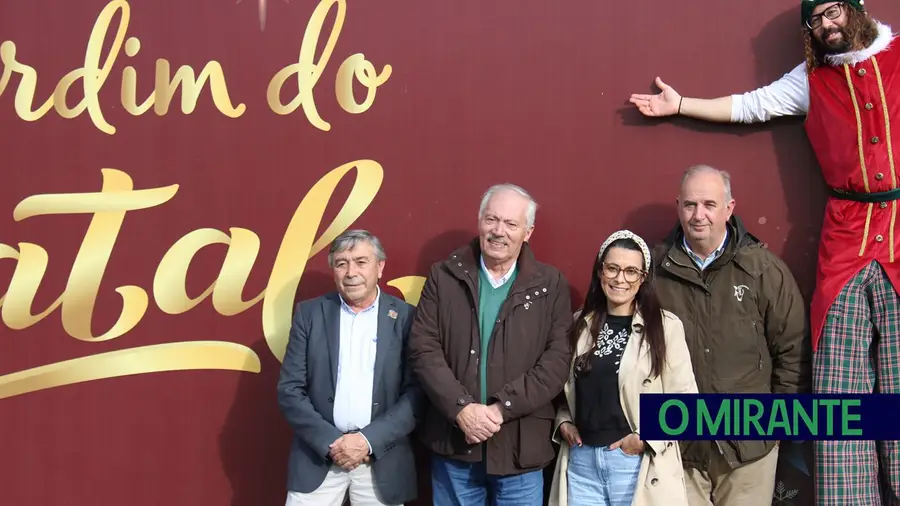 Azambuja inaugurou o “Jardim do Natal” que promete muita animação até Janeiro