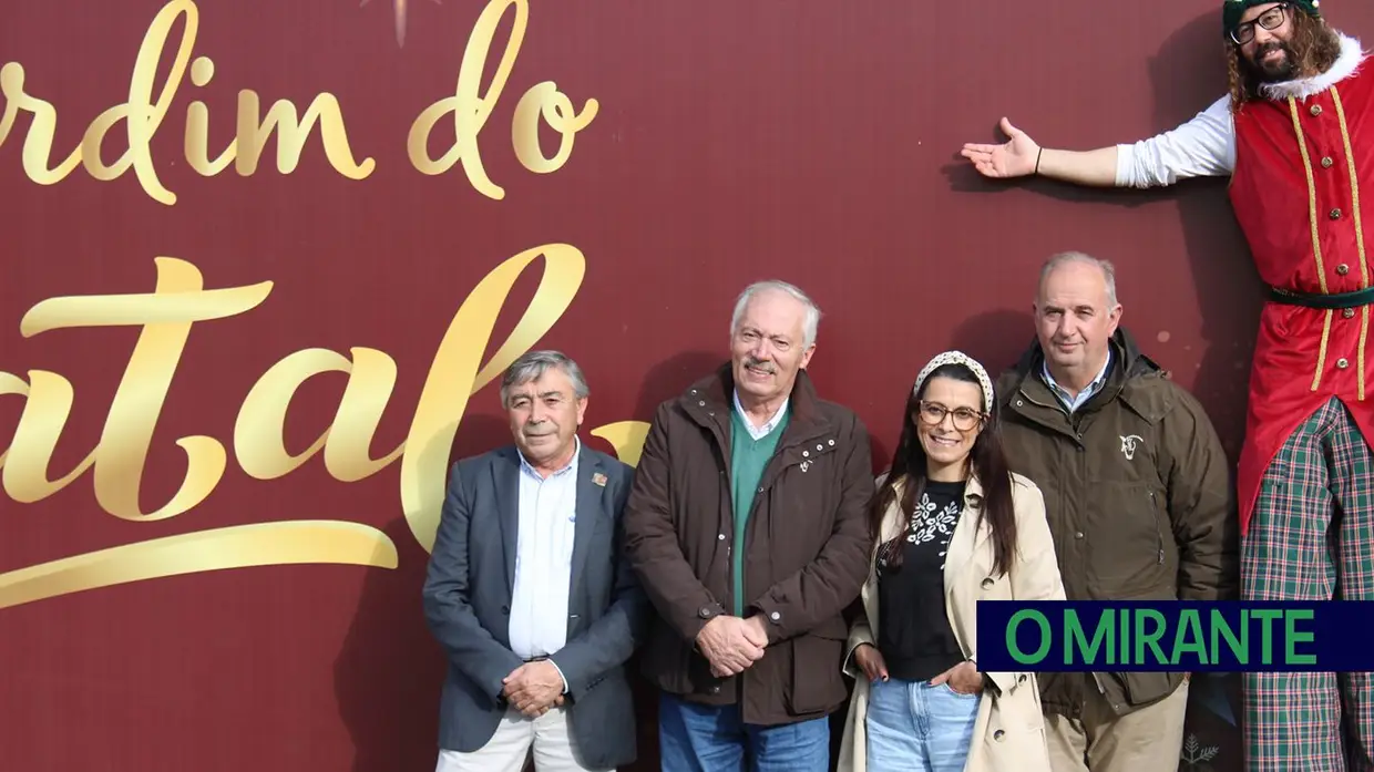 Azambuja inaugurou o “Jardim do Natal” que promete muita animação até Janeiro