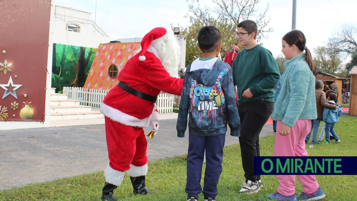 Azambuja inaugurou o “Jardim do Natal” que promete muita animação até Janeiro