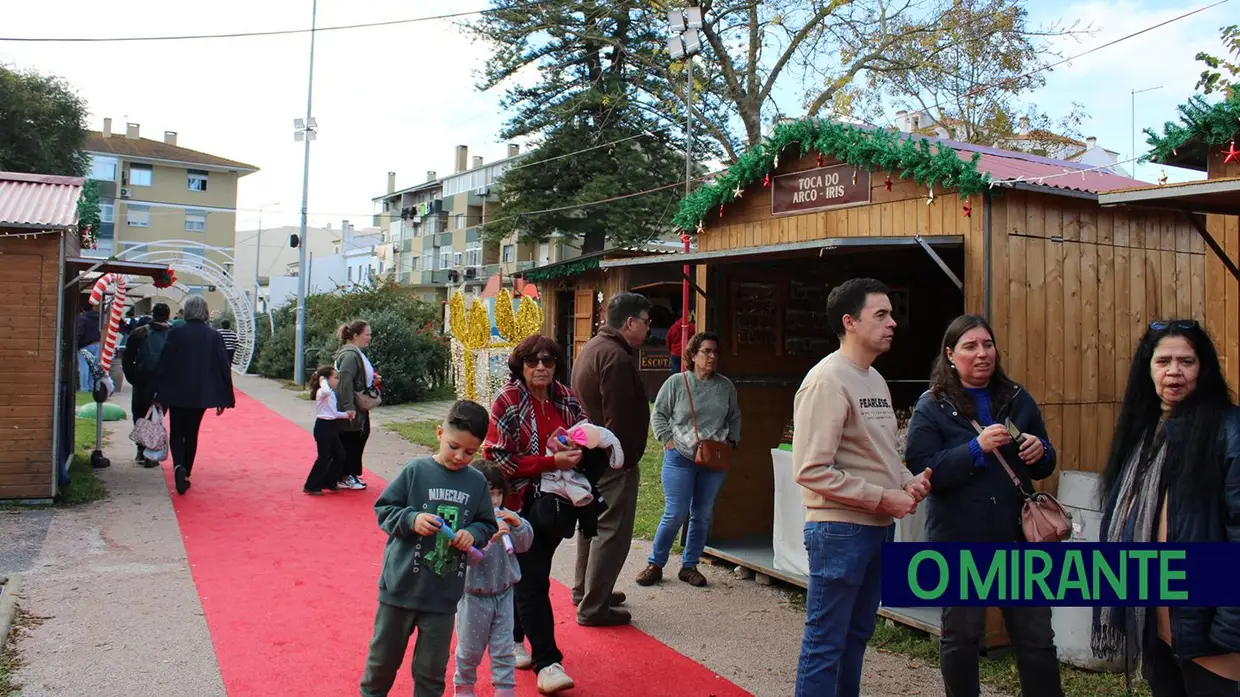 Azambuja inaugurou o “Jardim do Natal” que promete muita animação até Janeiro