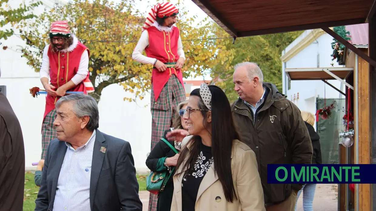 Azambuja inaugurou o “Jardim do Natal” que promete muita animação até Janeiro