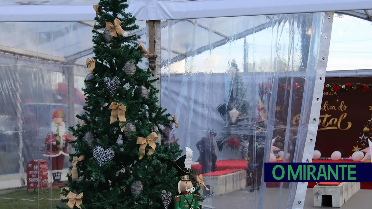 Azambuja inaugurou o “Jardim do Natal” que promete muita animação até Janeiro