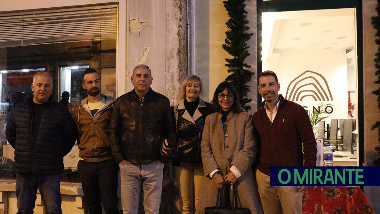 Ligno Arquitectura inaugura luzes de natal em Santarém