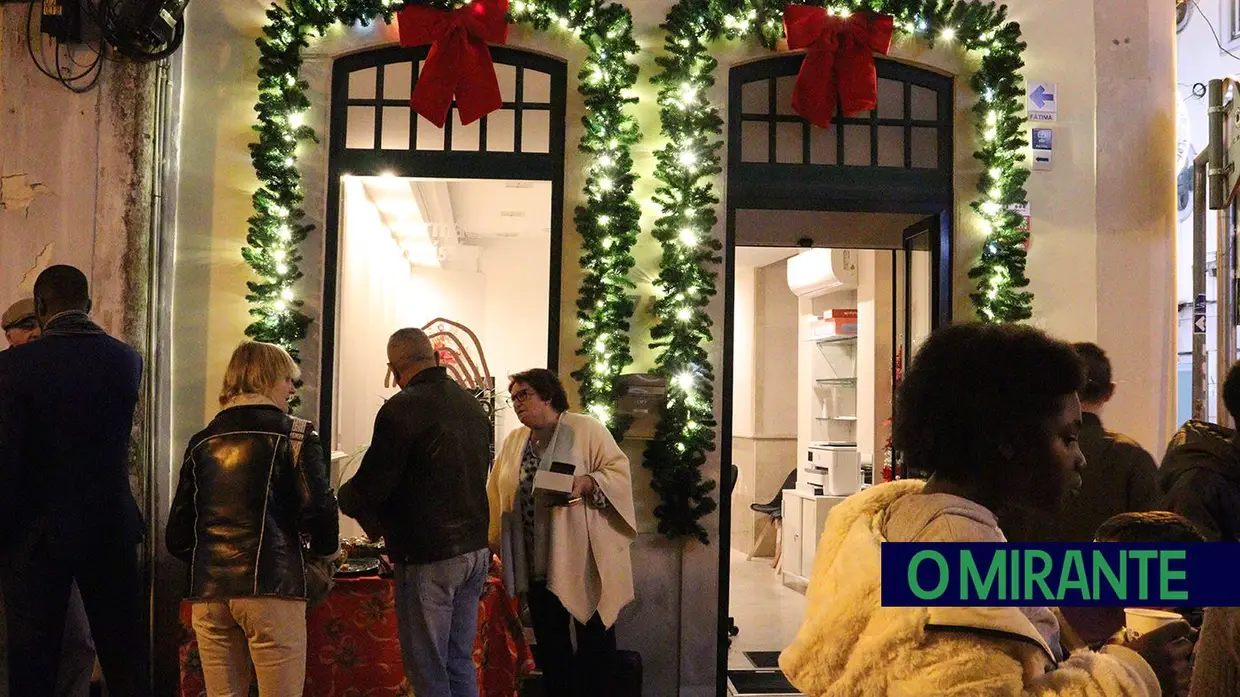 Ligno Arquitectura inaugura luzes de natal em Santarém