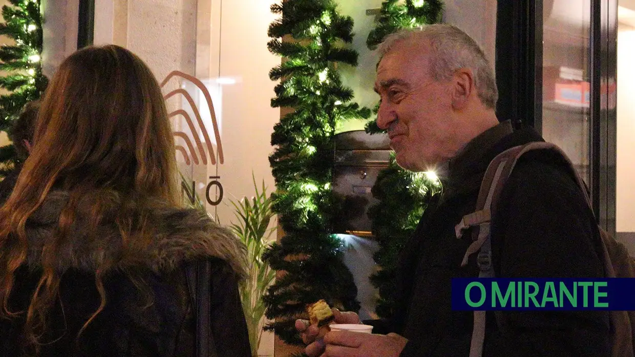 Ligno Arquitectura inaugura luzes de natal em Santarém