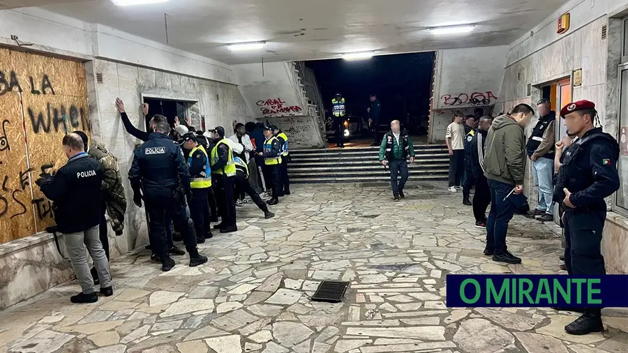 Operação especial da PSP no Entroncamento com seis detenções e droga apreendida