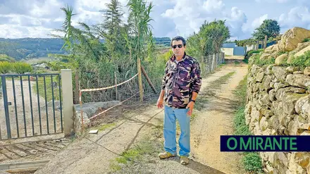 Obras em caminho público dividem moradores na Gavinheira