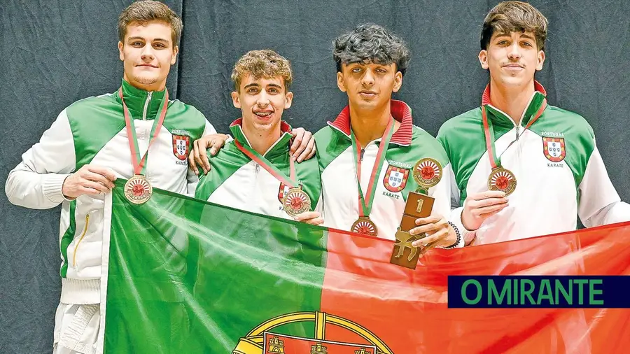 Karatecas da Póvoa de Santa Iria conquistam 10 pódios no Campeonato da Europa