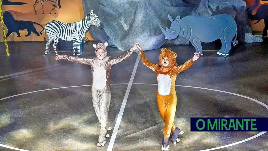 Juventude Ouriense apresentou espectáculo de patinagem artística inspirado no Rei Leão