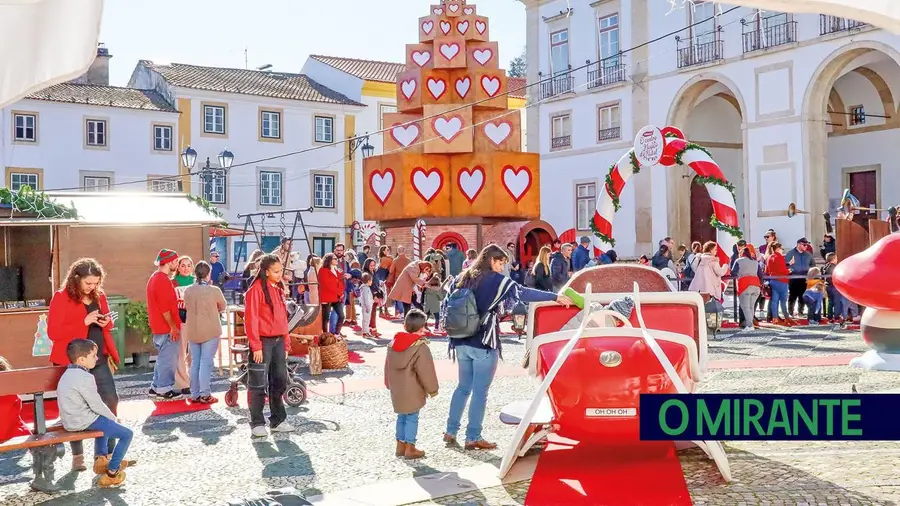 Época natalícia em Tomar com mercados, música e Ano Novo no centro histórico