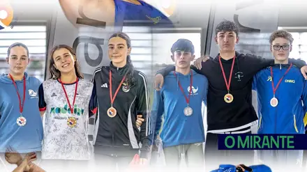 Clara Madureira e Duarte Mendes conquistam seis pódios no Torneio Zonal de Natação