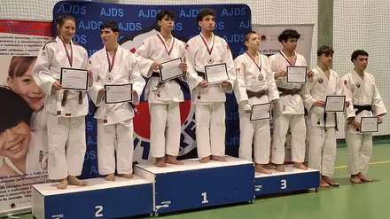 Judo da Casa Benfica de Santarém com diversos pódios