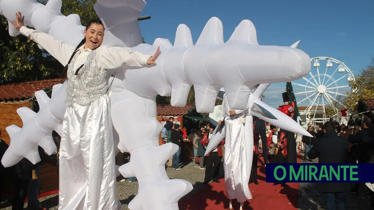 Parada de Natal animou centro de Santarém