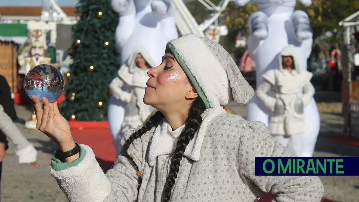 Parada de Natal animou centro de Santarém