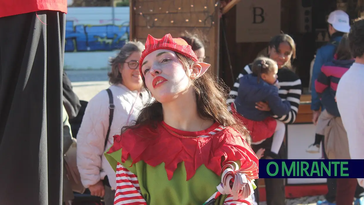 Parada de Natal animou centro de Santarém