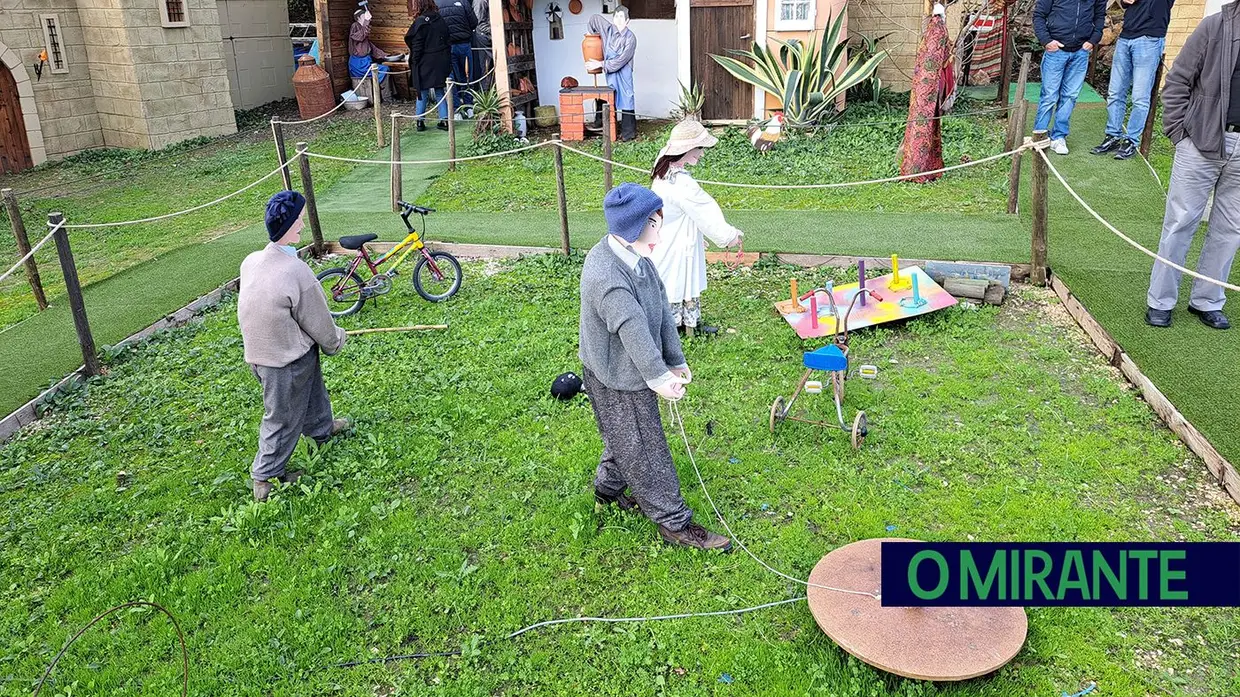 Presépio comunitário da Pedra d’Ouro mantém viva a memória da aldeia