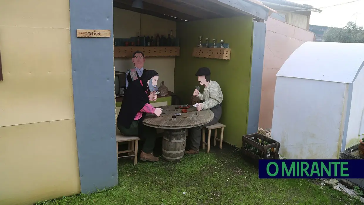 Presépio comunitário da Pedra d’Ouro mantém viva a memória da aldeia