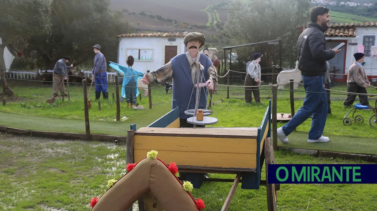 Presépio comunitário da Pedra d’Ouro mantém viva a memória da aldeia