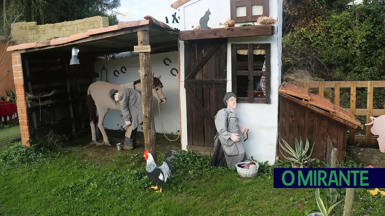 Presépio comunitário da Pedra d’Ouro mantém viva a memória da aldeia