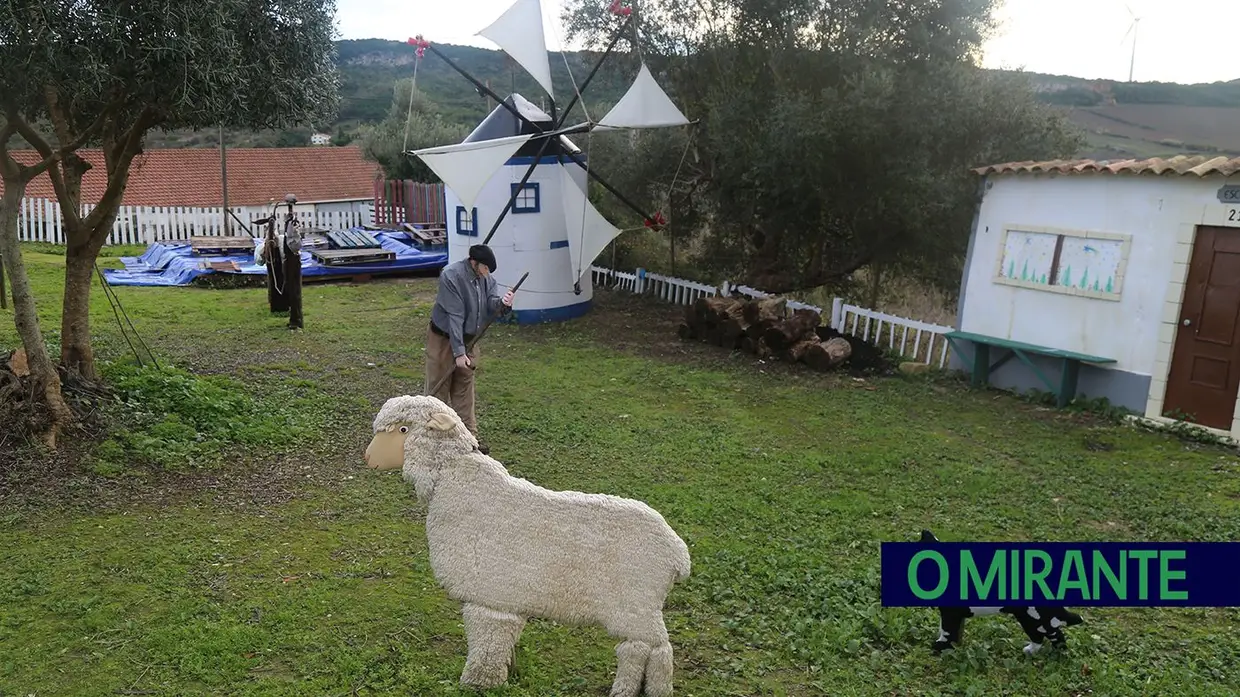 Presépio comunitário da Pedra d’Ouro mantém viva a memória da aldeia