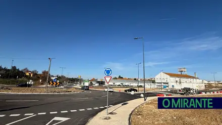Primeira fase das obras no acesso norte a Santarém com investimento superior a 22 milhões