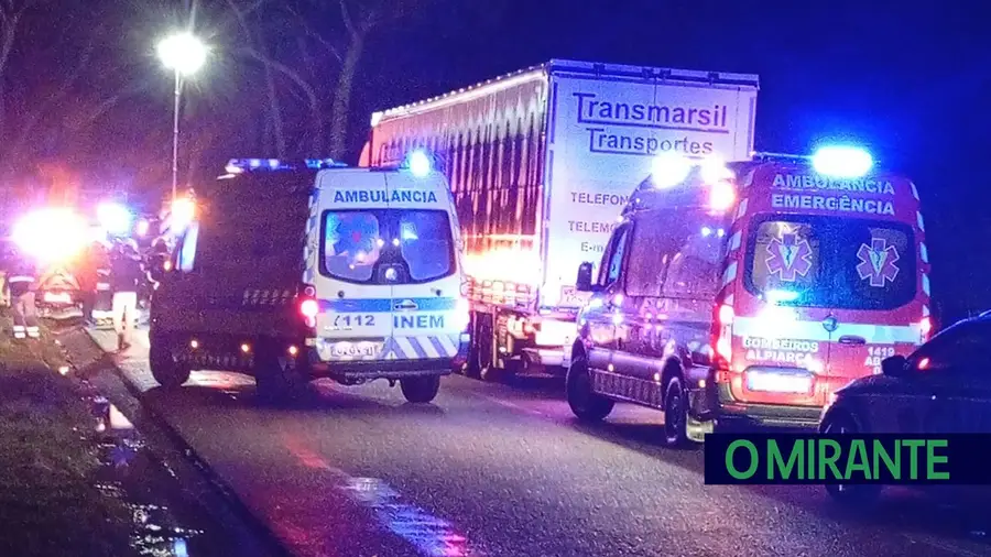 Acidente com tractor em Almeirim faz 1 morto e 2 feridos graves