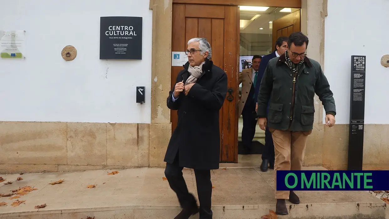 Presidente da Assembleia da República visita Centro de Interpretação Templário de Almourol