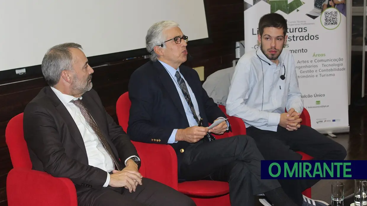 Alunos do Politécnico de Tomar colocaram questões ao presidente da Assembleia da República