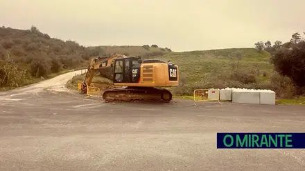 Trabalhos na Calçada da Junqueira em Santarém podem condicionar trânsito