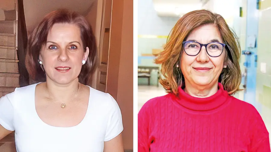 Ana Maria Soares e Paula Quadros