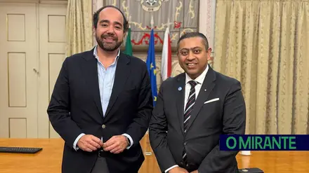 João Leite recebeu sheik representante de um grupo de investidores