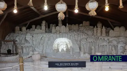 Presépios de Sal voltam a enfeitar as Salinas de Rio Maior até 6 de Janeiro