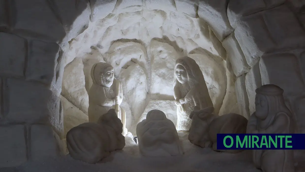 Presépios de Sal voltam a enfeitar as Salinas de Rio Maior até 6 de Janeiro