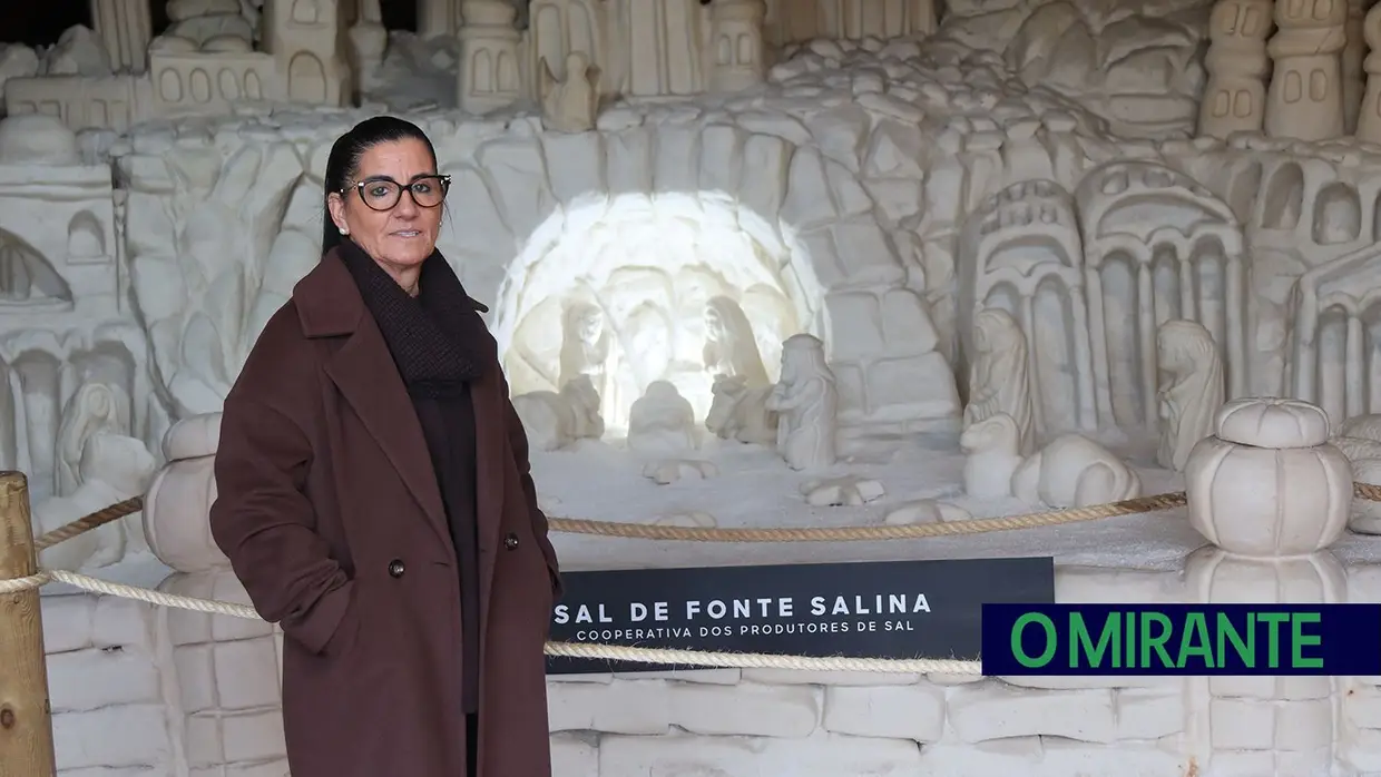 Presépios de Sal voltam a enfeitar as Salinas de Rio Maior até 6 de Janeiro