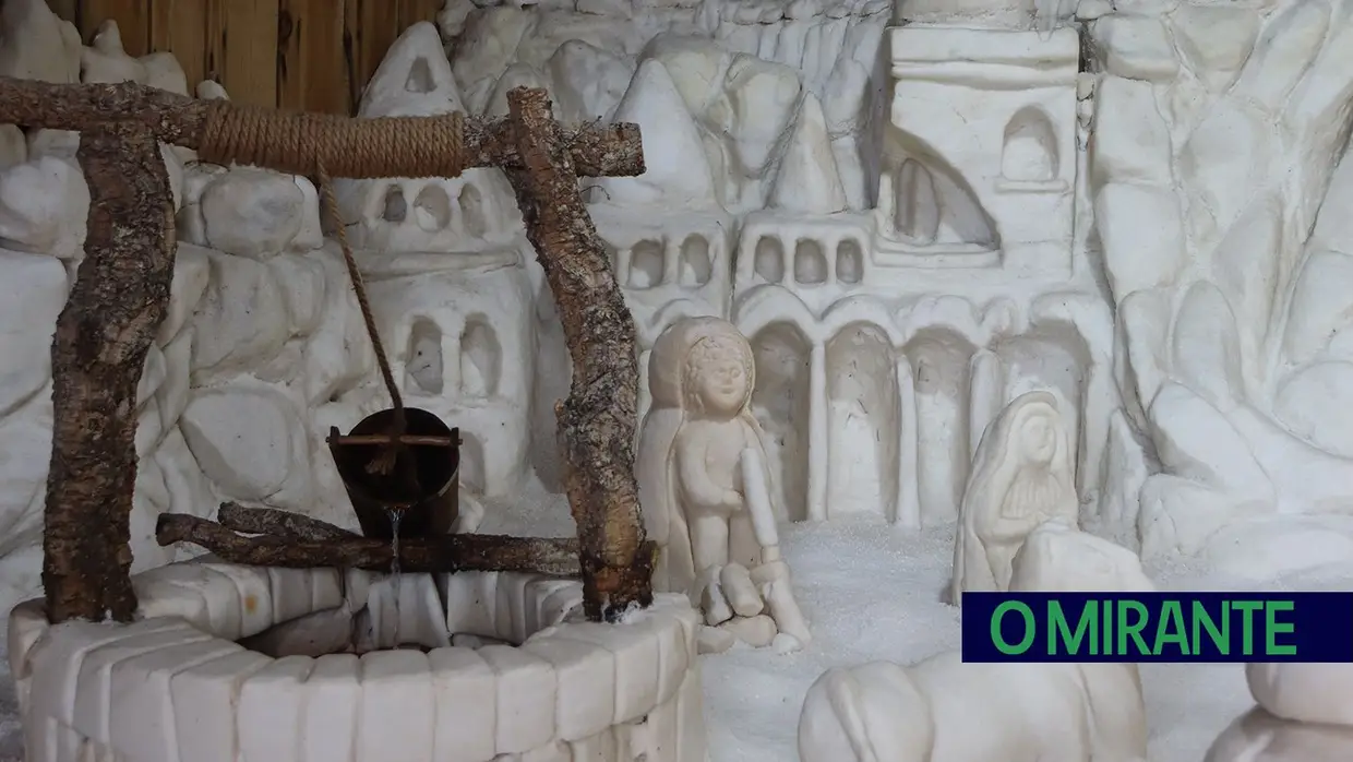 Presépios de Sal voltam a enfeitar as Salinas de Rio Maior até 6 de Janeiro