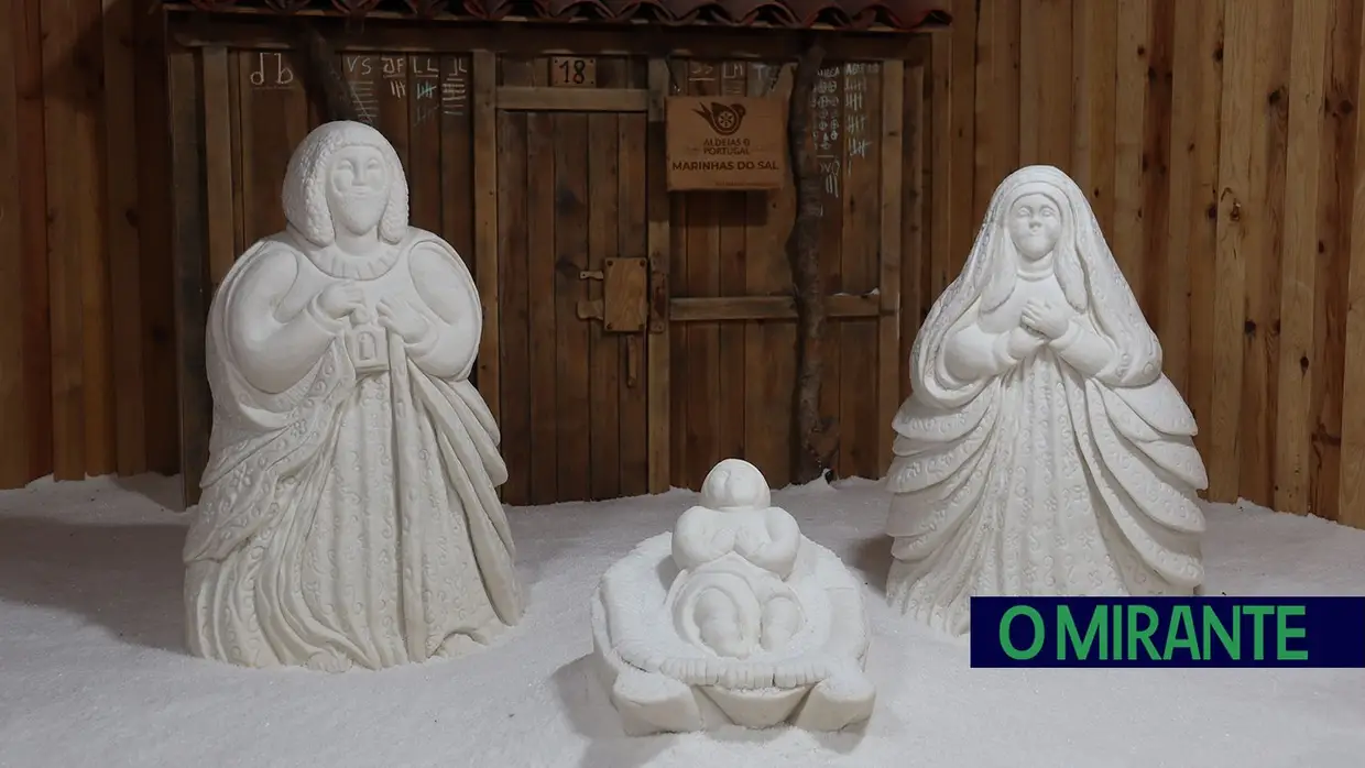 Presépios de Sal voltam a enfeitar as Salinas de Rio Maior até 6 de Janeiro