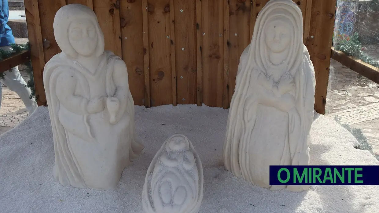 Presépios de Sal voltam a enfeitar as Salinas de Rio Maior até 6 de Janeiro