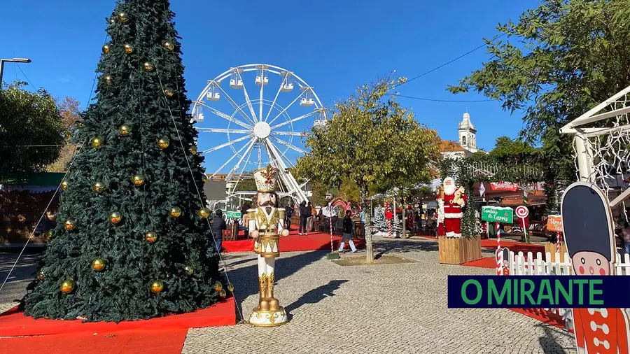 Estátuas Vivas no Reino de Natal de Santarém