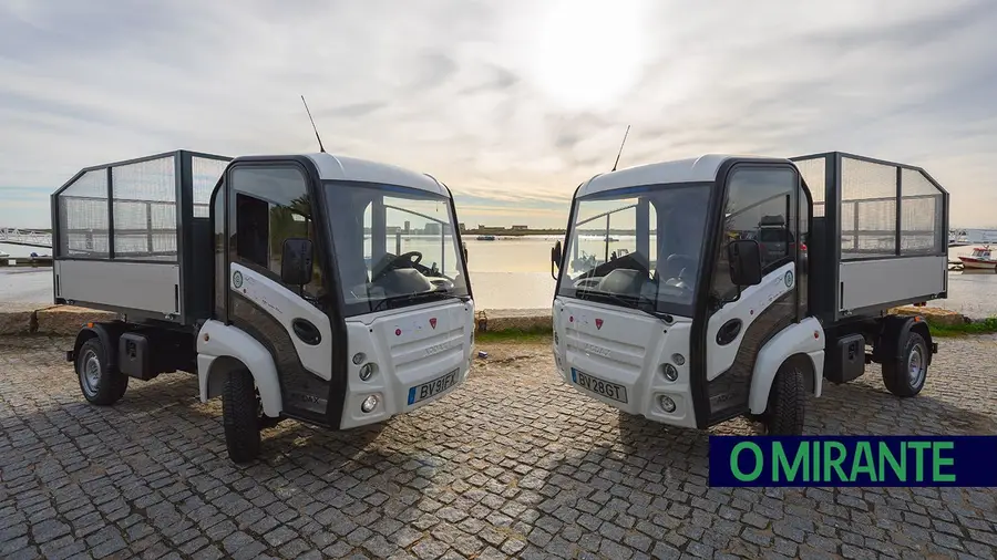 Vila Franca de Xira reforça frota de recolha de resíduos com viaturas eléctricas