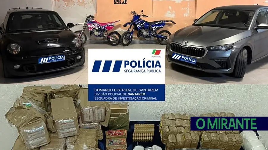 PSP detém jovens traficantes em Santarém e apreende milhares de doses de droga