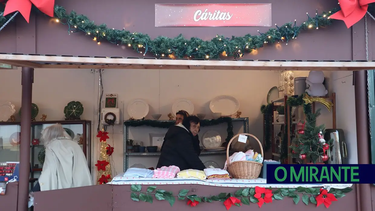 Mercado de Natal de Alpiarça recebeu "O Mundo do Chocolate"