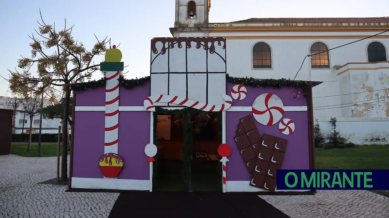Mercado de Natal de Alpiarça recebeu "O Mundo do Chocolate"