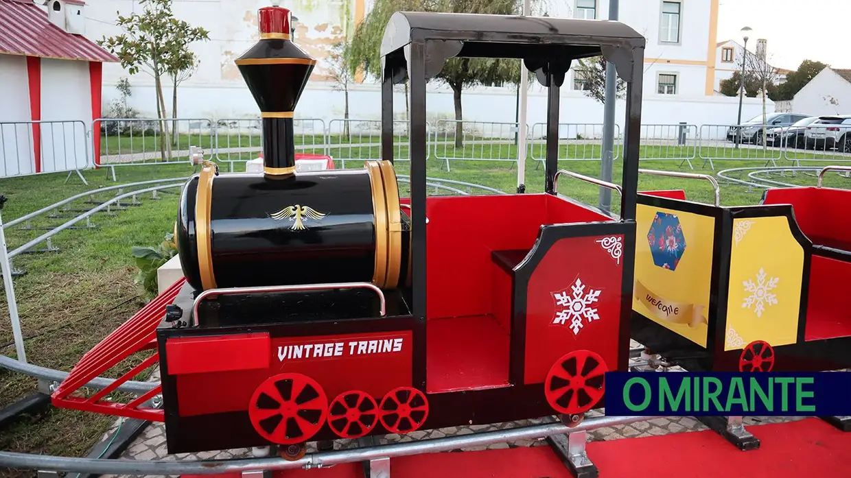 Mercado de Natal de Alpiarça recebeu "O Mundo do Chocolate"